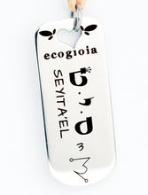 Carica l'immagine nel visualizzatore di Gallery, 03) SEYTA’EL - 31 Marzo cuspide - Pendente acciaio, pendente acciaio