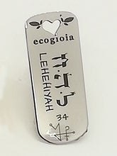 Carica l'immagine nel visualizzatore di Gallery, 34) LEHEHIYAH - 8 a 13 Settembre - Pendente acciaio, pendente acciaio