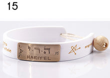 Carica l'immagine nel visualizzatore di Gallery, 15) HARIY’EL - 1° a 6 Giugno, bracciale caucciù piastrina bronzo