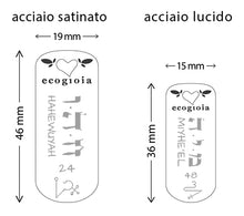 Carica l'immagine nel visualizzatore di Gallery, 63) ANAWE’EL - 30 e 31 Gennaio - Pendente acciaio, pendente acciaio