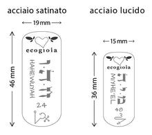 Carica l'immagine nel visualizzatore di Gallery, 53) NANA’E’EL - 12 a 17 Dicembre - Pendente acciaio, pendente acciaio