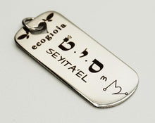 Carica l'immagine nel visualizzatore di Gallery, 03) SEYTA’EL - 31 Marzo cuspide - Pendente acciaio, pendente acciaio