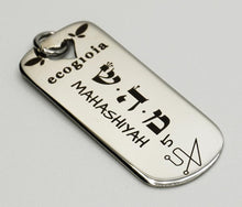 Carica l'immagine nel visualizzatore di Gallery, 05) MAHASHIYAH - 10 a 15 Aprile - Pendente acciaio, pendente acciaio