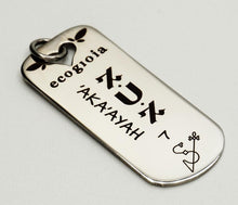 Carica l'immagine nel visualizzatore di Gallery, 07) ‘AKA’AYAH - 21 a 25 Aprile - Pendente acciaio, pendente acciaio