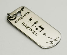 Carica l'immagine nel visualizzatore di Gallery, 09) HAZIY’EL - 1° al 5 Maggio - Pendente acciaio, pendente acciaio