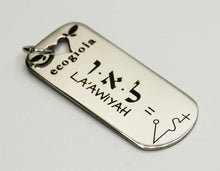 Carica l'immagine nel visualizzatore di Gallery, 11) LA'AWIYAH I - 11 a 16 Maggio - Pendente acciaio, pendente acciaio