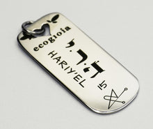 Carica l'immagine nel visualizzatore di Gallery, 15) HARIY’EL - 1° a 6 Giugno - Pendente acciaio, pendente acciaio