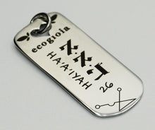 Carica l'immagine nel visualizzatore di Gallery, 26) HA’A’IYAH - 28 a 31 luglio - Pendente acciaio, pendente acciaio