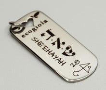 Carica l'immagine nel visualizzatore di Gallery, 28) SHE’EHAYAH - 8 a 14 Agosto - Pendente acciaio, pendente acciaio