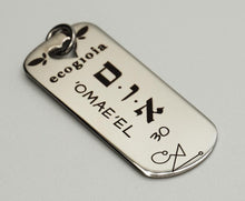 Carica l'immagine nel visualizzatore di Gallery, 30) 'OMAE’EL - 18 a 23 Agosto - Pendente acciaio, pendente acciaio