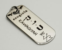 Carica l'immagine nel visualizzatore di Gallery, 35) KAWAQIYAH - 13 a 18 Settembre - Pendente acciaio, pendente acciaio