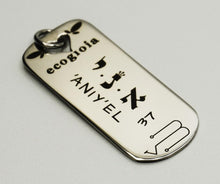 Carica l'immagine nel visualizzatore di Gallery, 37) ’ANIY’EL - 24 a 29 Settembre - Pendente acciaio, pendente acciaio