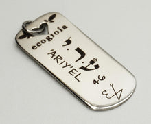 Carica l'immagine nel visualizzatore di Gallery, 46) ‘ARIY’EL - 8 a 12 Novembre - Pendente acciaio, pendente acciaio