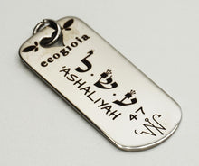 Carica l'immagine nel visualizzatore di Gallery, 47) ‘ASHALIYAH - 13 a 17 Novembre - Pendente acciaio, pendente acciaio