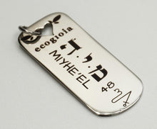 Carica l'immagine nel visualizzatore di Gallery, 48) MIYHE’EL - 18 a 22 Novembre - Pendente acciaio, pendente acciaio