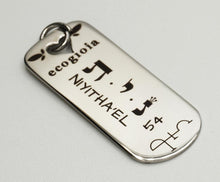 Carica l'immagine nel visualizzatore di Gallery, 54) NIYITHA’EL - 17 a 22 Dicembre - Pendente acciaio, pendente acciaio