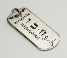 Carica l'immagine nel visualizzatore di Gallery, 68) HABUWYAH - 24 a 29 Febbraio - Pendente acciaio, pendente acciaio