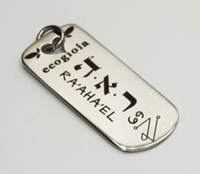 Carica l'immagine nel visualizzatore di Gallery, 69) RA’AHA’EL - 1° a 6 Marzo - Pendente acciaio, pendente acciaio