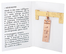 Carica l'immagine nel visualizzatore di Gallery, 01) WEHEWUYAH - 21 a 26 Marzo - Orecchino in bronzo satinato, orecchino bronzo satinato