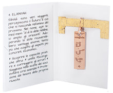 Carica l'immagine nel visualizzatore di Gallery, 04) ELAMIYAH - 5 a 10 Aprile - Orecchino in bronzo satinato, orecchino bronzo satinato