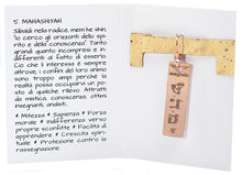 Carica l'immagine nel visualizzatore di Gallery, 05) MAHASHIYAH - 10 a 15 Aprile - Orecchino in bronzo satinato, orecchino bronzo satinato