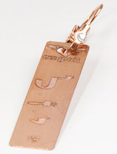 Carica l'immagine nel visualizzatore di Gallery, 13) YEZALE’EL - 21 a 26 Maggio - Orecchino in bronzo satinato, orecchino bronzo satinato