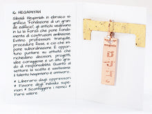 Carica l'immagine nel visualizzatore di Gallery, 16) HEQAMIYAH - 6 a 11 Giugno - Orecchino in bronzo satinato, orecchino bronzo satinato