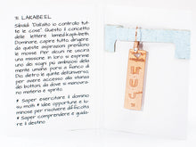 Carica l'immagine nel visualizzatore di Gallery, 31) LAKABE’EL - 24 a 28 Agosto - Orecchino in bronzo satinato, orecchino bronzo satinato