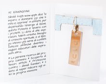 Carica l'immagine nel visualizzatore di Gallery, 35) KAWAQIYAH - 13 a 18 Settembre - Orecchino in bronzo satinato, orecchino bronzo satinato