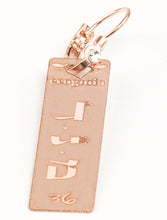 Carica l'immagine nel visualizzatore di Gallery, 36) MANADE’EL - 19 a 23 Settembre - Orecchino in bronzo satinato, orecchino bronzo satinato