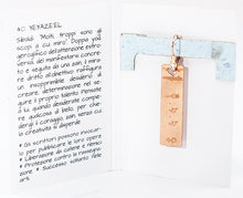 Carica l'immagine nel visualizzatore di Gallery, 40) YEYAZE’EL - 9 a 13 Ottobre - Orecchino in bronzo satinato, orecchino bronzo satinato