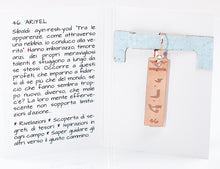 Carica l'immagine nel visualizzatore di Gallery, 46) ‘ARIY’EL - 8 a 12 Novembre - Orecchino in bronzo satinato, orecchino bronzo satinato