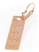 Carica l'immagine nel visualizzatore di Gallery, 47) ‘ASHALIYAH - 13 a 17 Novembre - Orecchino in bronzo satinato, orecchino bronzo satinato