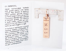 Carica l'immagine nel visualizzatore di Gallery, 53) NANA’E’EL - 12 a 17 Dicembre - Orecchino in bronzo satinato, orecchino bronzo satinato