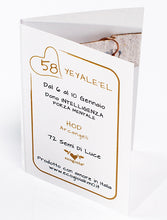 Carica l'immagine nel visualizzatore di Gallery, 58) YEYALE'EL - 6 a 10 Gennaio - Pendente bronzo satinato