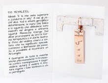 Carica l'immagine nel visualizzatore di Gallery, 58) YEYALE'EL - 6 a 10 Gennaio - Orecchino in bronzo satinato, orecchino bronzo satinato