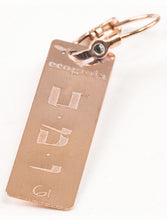 Carica l'immagine nel visualizzatore di Gallery, 61) UMABE'EL - 20 a 25 Gennaio - Orecchino in bronzo satinato, orecchino bronzo satinato