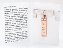 Carica l'immagine nel visualizzatore di Gallery, 62) YAHEHE’EL - 25 a 30 Gennaio - Orecchino in bronzo satinato, orecchino bronzo satinato