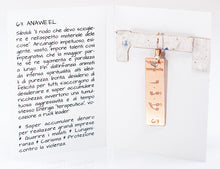 Carica l'immagine nel visualizzatore di Gallery, 63) ANAWE’EL - 1° a 4 Febbraio - Orecchino in bronzo satinato, orecchino bronzo satinato