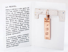 Carica l'immagine nel visualizzatore di Gallery, 64) MEHIY’EL - 4 a 9 Febbraio - Orecchino in bronzo satinato, orecchino bronzo satinato