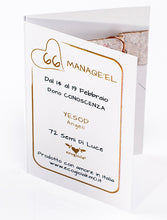 Carica l'immagine nel visualizzatore di Gallery, 66) MANAQE’EL - 14 a 19 Febbraio - Pendente bronzo satinato