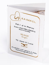 Carica l'immagine nel visualizzatore di Gallery, 69) RA’AHA’EL - 1° a 6 Marzo - Pendente bronzo satinato