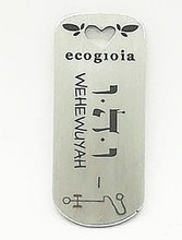 Carica l'immagine nel visualizzatore di Gallery, 01) WEHEWUYAH - 21 a 26 Marzo - Pendente acciaio, pendente acciaio