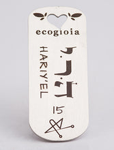 Carica l'immagine nel visualizzatore di Gallery, 15) HARIY’EL - 1° a 6 Giugno - Pendente acciaio, pendente acciaio