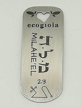 Carica l'immagine nel visualizzatore di Gallery, 23) MILAHE'EL - 13 a 18 Luglio - Pendente acciaio, pendente acciaio