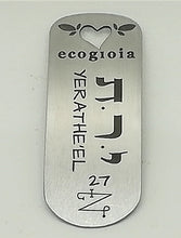 Carica l'immagine nel visualizzatore di Gallery, 27) YERATHE’EL - 3 a 7 Agosto - Pendente acciaio, pendente acciaio