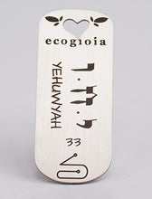 Carica l'immagine nel visualizzatore di Gallery, 33) YEHUWYAH - 3 a 8 Settembre - Pendente acciaio, pendente acciaio