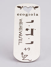 Carica l'immagine nel visualizzatore di Gallery, 49) WEHEWU’EL - 23 a 27 Novembre - Pendente acciaio, pendente acciaio