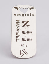 Carica l'immagine nel visualizzatore di Gallery, 53) NANA’E’EL - 12 a 17 Dicembre - Pendente acciaio, pendente acciaio