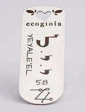 Carica l'immagine nel visualizzatore di Gallery, 58) YEYALE'EL - 6 a 10 Gennaio - Pendente acciaio, pendente acciaio